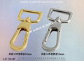 Zinc hook Bag accessories dog buckle leather metal buckle rotation