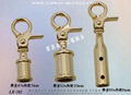 High quality Zinc hook Leather Accessories Taiwan