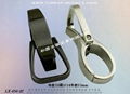 Purses parts, zinc dogs, dog buckle, rotating buckle, leather hardware