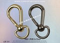 Purses parts, zinc dogs, dog buckle, rotating buckle, leather hardware