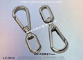 Zinc hook Bag accessories dog buckle leather metal buckle rotation 