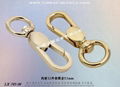 Zinc hook Bag accessories dog buckle leather metal buckle rotation 