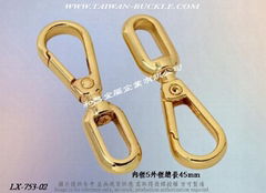 Leather handbags hardware accessories hook clip