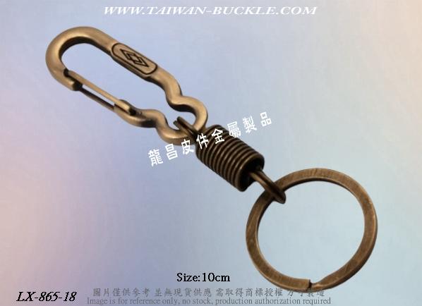 Round Metal Spring Ring Buckle 4