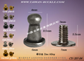 Screw Rivet Buckle Mushroom 10