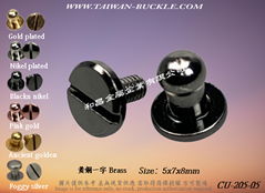 Screw Rivet Buckle Mushroom