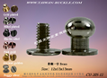 Copper Metal Screw Buckle  # Taiwan Metal Belt Buckle  11