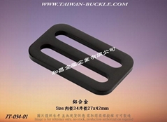 Backpack metal, Webbing buckle 34mm