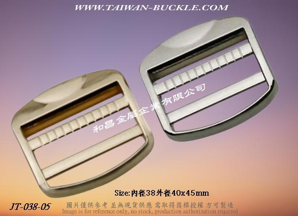 Backpack metal, Webbing buckle 38mm