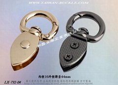 Customized leather metal hooks