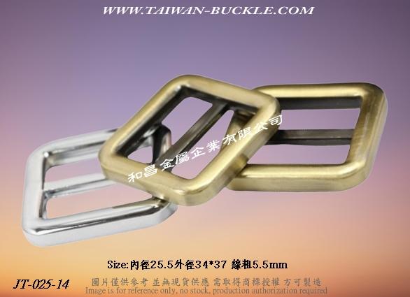 Backpack metal, Webbing buckle 33mm 3