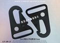 Metal hook and loop 42mm