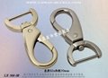 Metal double-ring buckle for straps 13
