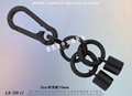 Matt black mobile phone buckle
