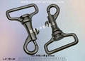 Leash with hook and loop