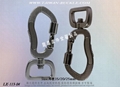 Leash with hook and loop