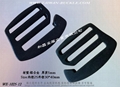 Webbing metal buckles