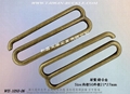 Webbing metal buckles