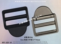 Webbing metal buckles