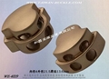 Metal double hole rope stop buckle 7