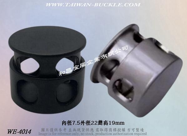 Clothing metal rope buckle