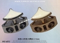 Metal shoe buckles
