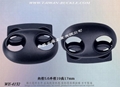 Elastic cord tightening buckle