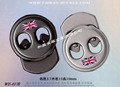 Metal pig nose rope tail buckle