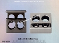 Metal pig nose rope tail buckle