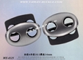 Metal pig nose rope tail buckle