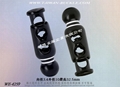 Metal spring rope buckle