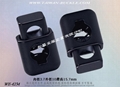 Metal spring rope buckle