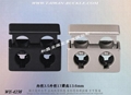 Metal spring rope buckle