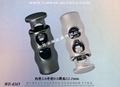 Metal spring rope buckle