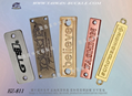 Customized metal nameplate