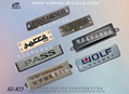 Customized metal nameplate 4