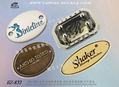 Customized metal nameplate
