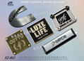 Zinc alloy plaque
