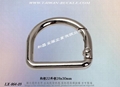 22mm metal key ring buckle
