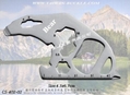 Metal corkscrew