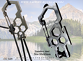 Webbing stainless steel buckle