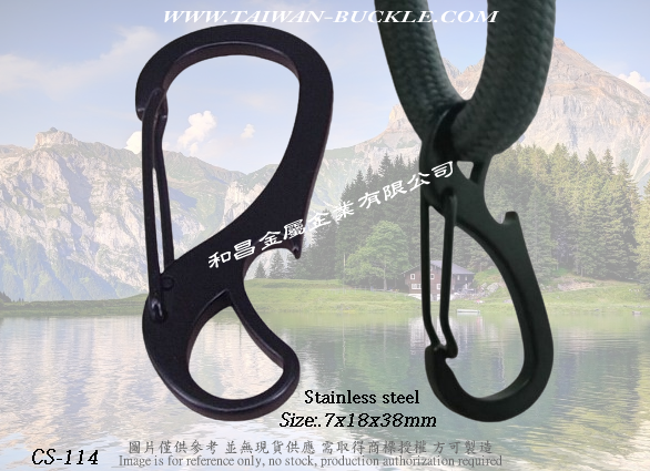 织带绳带 不锈钢吊扣 3