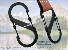 Taiwan Stainless steel outdoor buckle