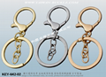 Character shape metal key ring accessories 5