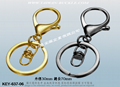 Character shape metal key ring accessories 8