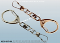Character shape metal key ring accessories 10