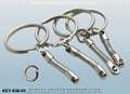 Character shape metal key ring accessories 15