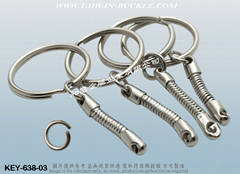 Snake chain keychain