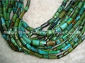 Natural Turquoise Tube Beads(YD012-2)  1