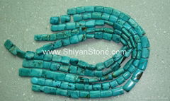 Gem(pillow turquoie beads)YD015